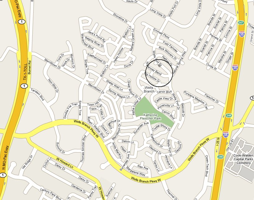 2115 Waterway Bend Austin Pflugerville Texas Home for sale House for